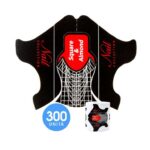 Pack Nail Form Almond-Square -300pz